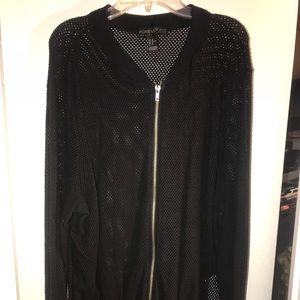 Plus Size Forever 21 mesh jacket